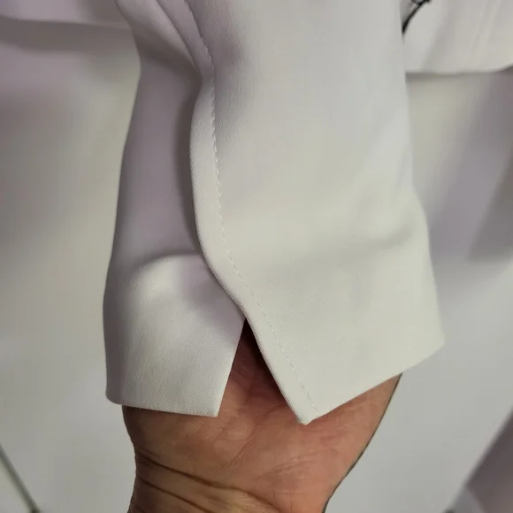 Zara NWOT Women's White Double-Breasted Jacket - Picture 5 of 8